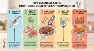 how to use kitchen thermometer