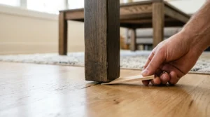 how to fix a wobbly table