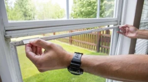 how to clean window screens