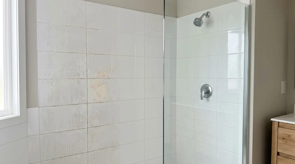 how to clean bathroom tiles